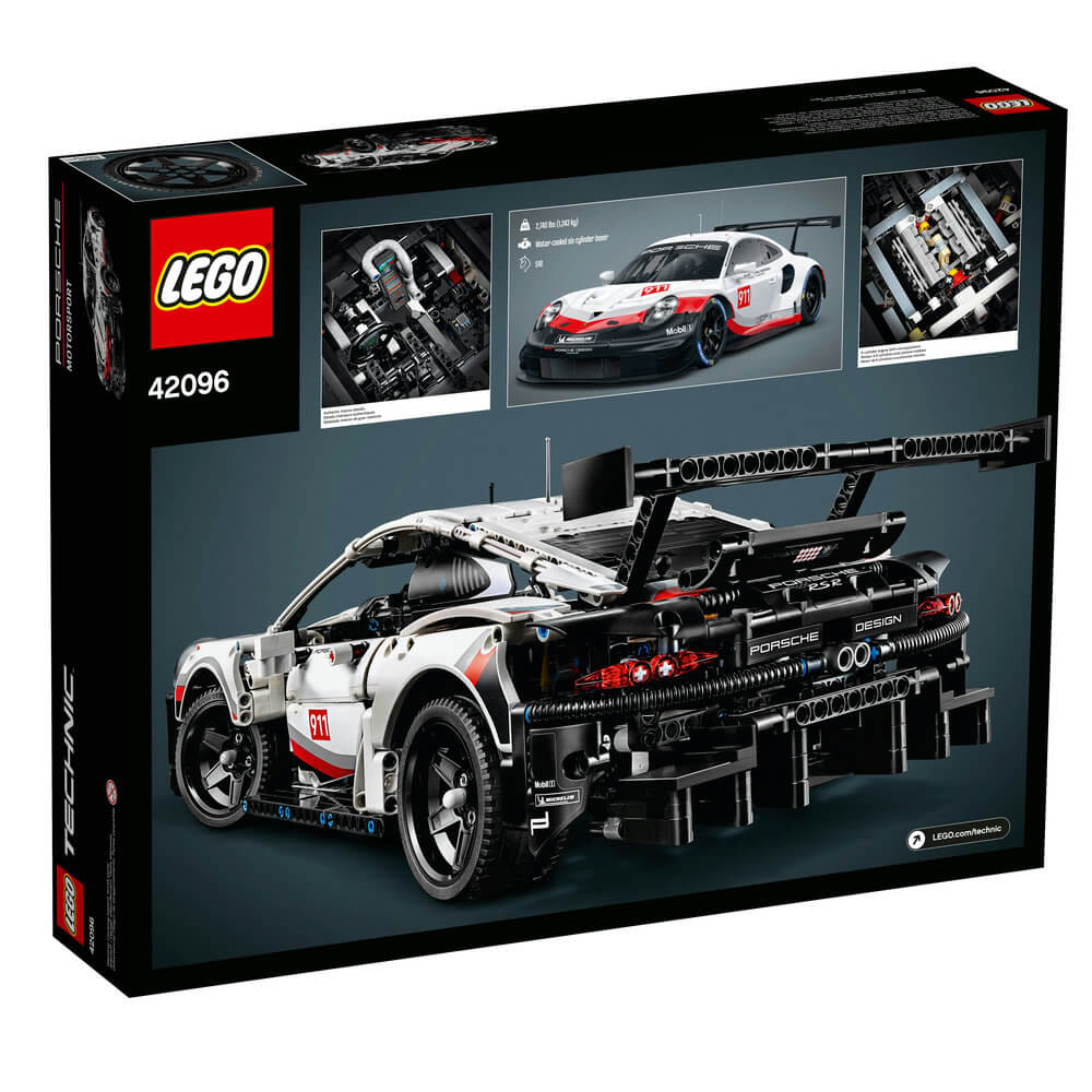 LEGO Technic Porsche 911 RSR 1580 Piece Set (42096)