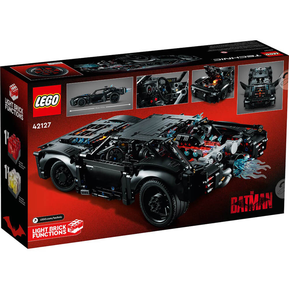LEGO Technic The Batman Batmobile 1360 Piece Building Set (42127)