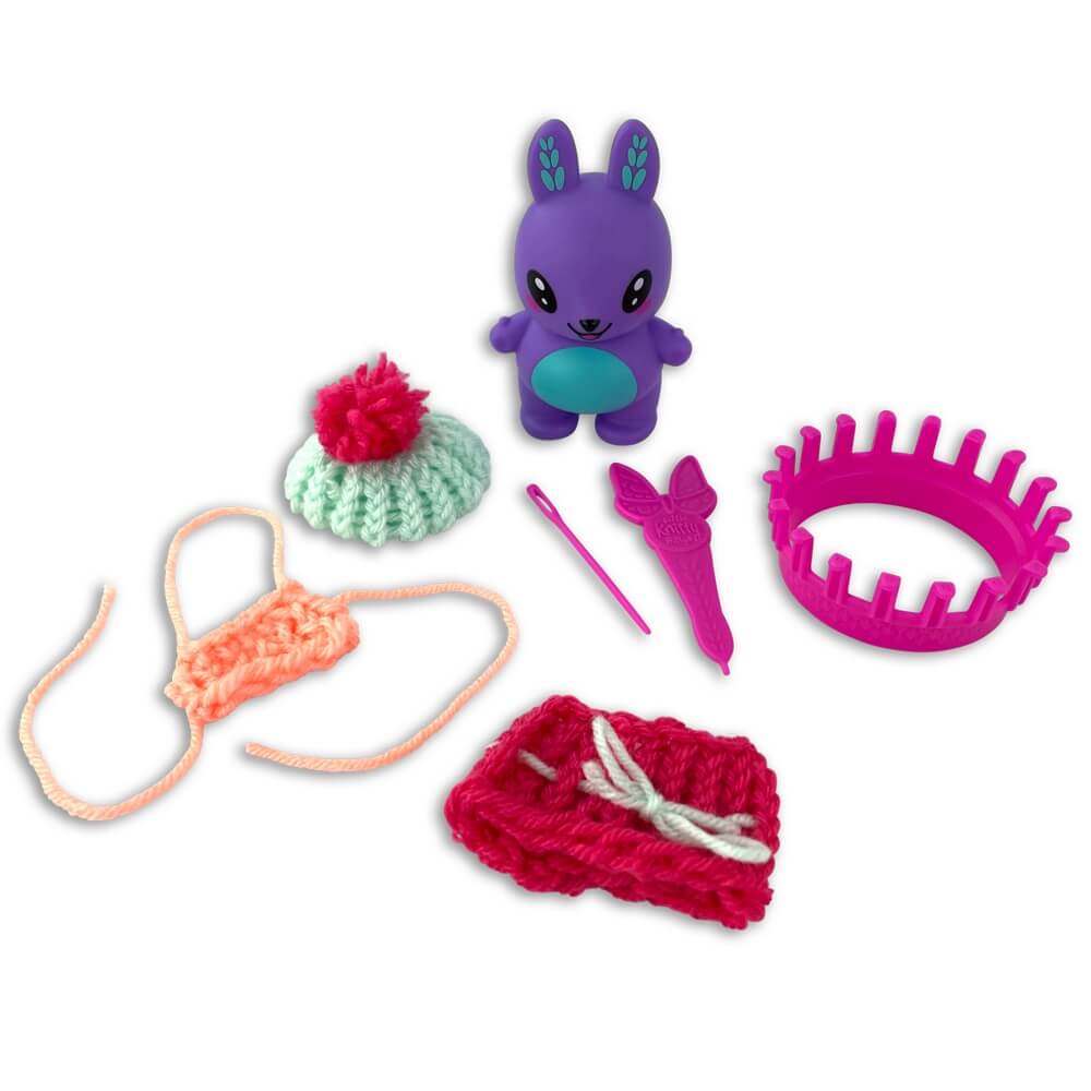 Little Knitty Bittys Bunny Knitting Play Kit