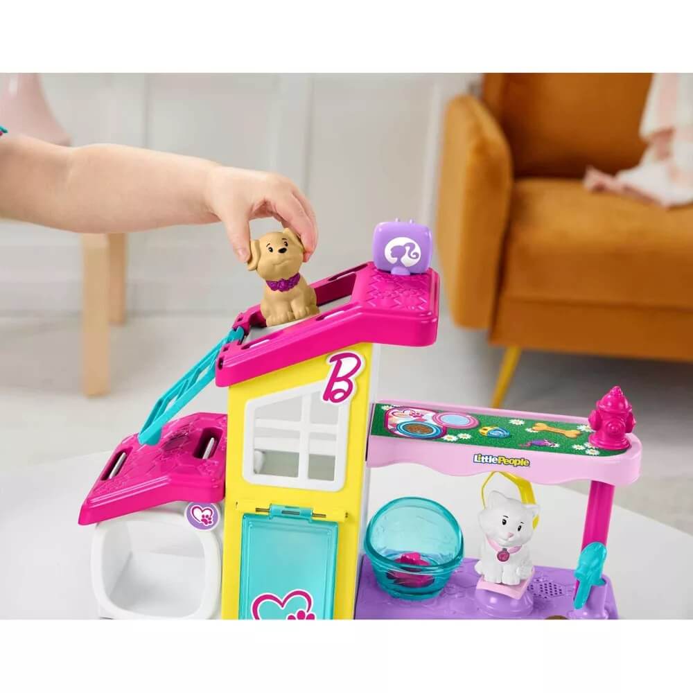 Little People Barbie Play and Care Pet Spa Playset