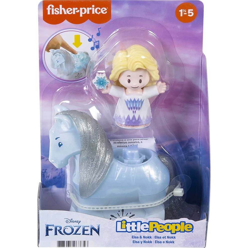 Little People Disney Frozen Elsa & Nokk Figure Set