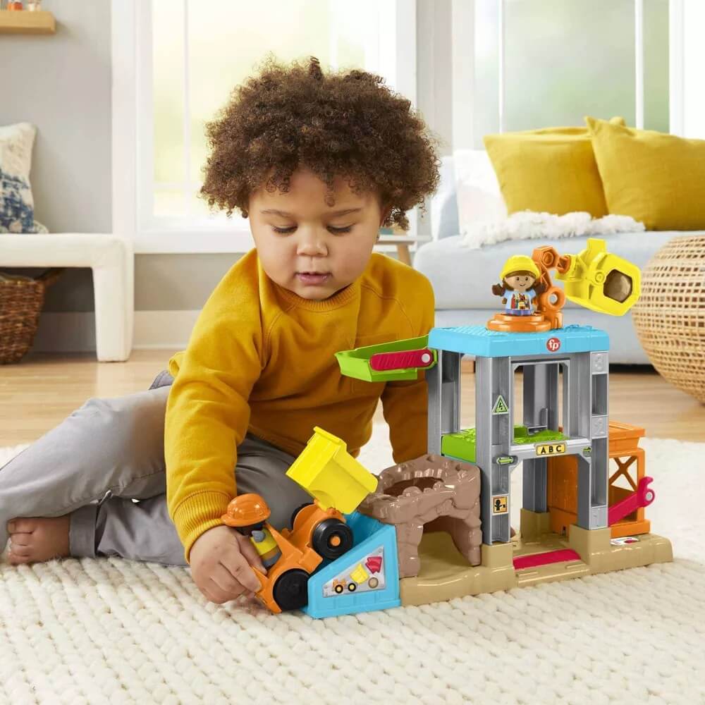 Little People Load Up ‘n Learn Construction Site Playset