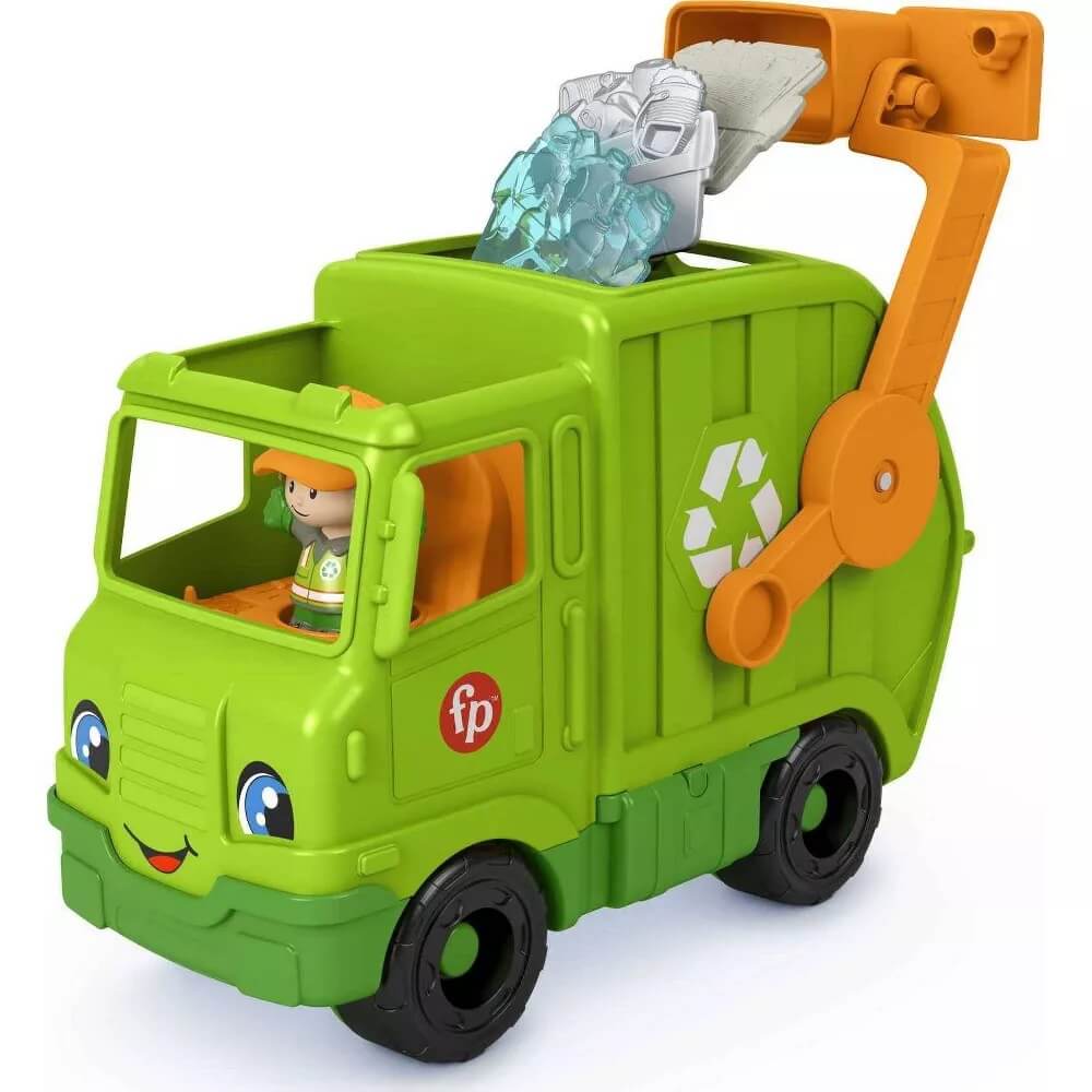 Little People Recycling Truck Playset