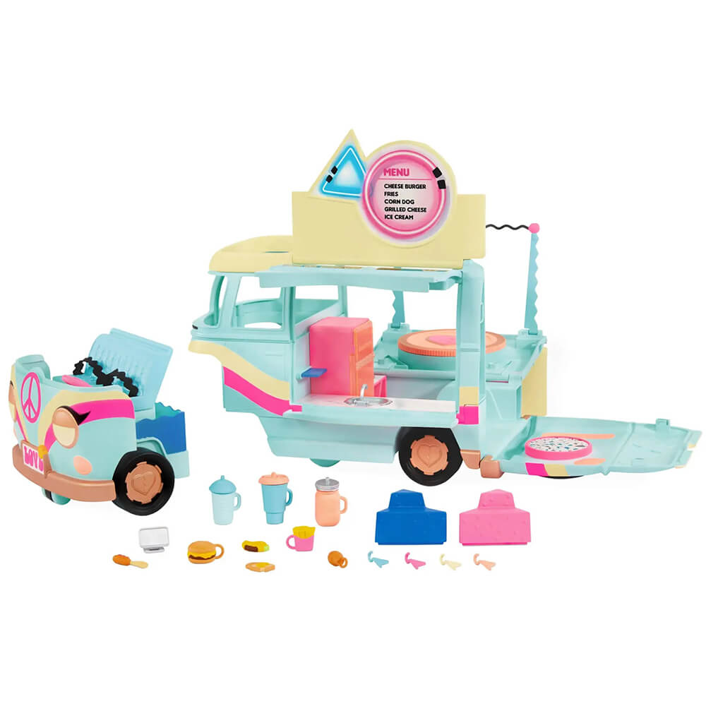 LOL Surprise 5-n-1 Grill & Groove Camper Fully-Furnished Playset