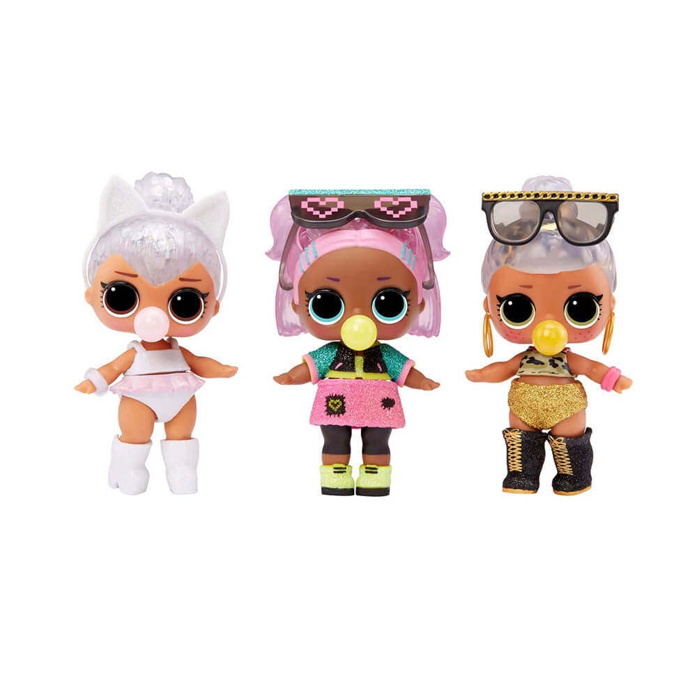 LOL Surprise Glitter Color Change Dolls with 7 Surprises