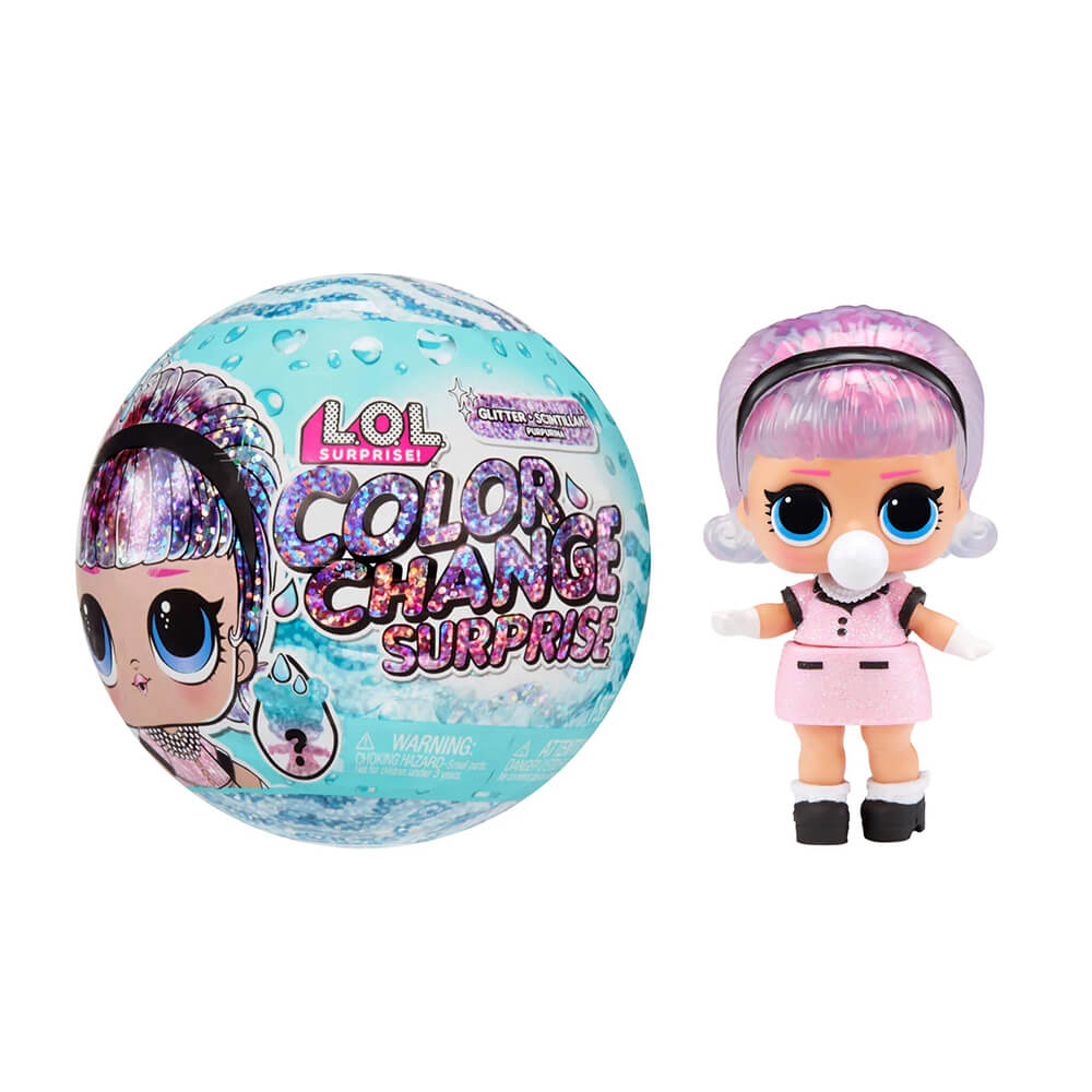 LOL Surprise Glitter Color Change Dolls with 7 Surprises
