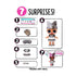 LOL Surprise Glitter Color Change Dolls with 7 Surprises