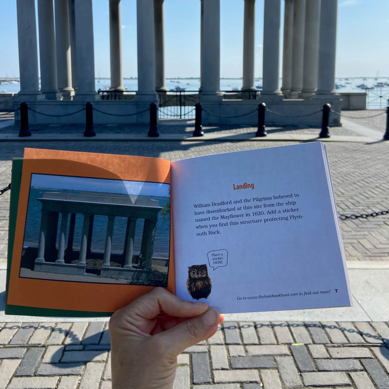 Look Book: A Scavenger Hunt - Plymouth, MA