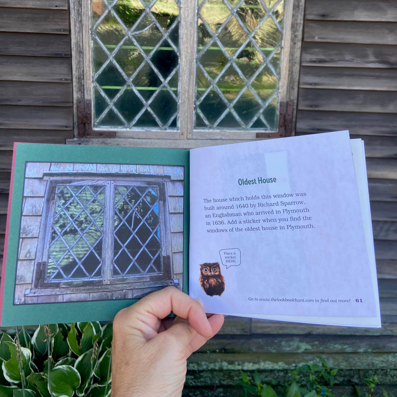 Look Book: A Scavenger Hunt - Plymouth, MA