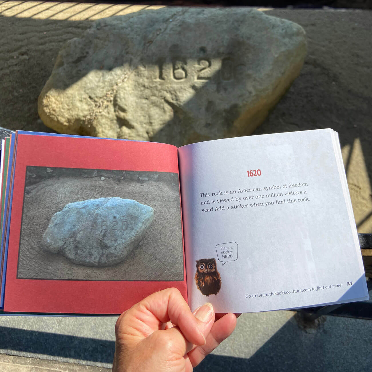 Look Book: A Scavenger Hunt - Plymouth, MA