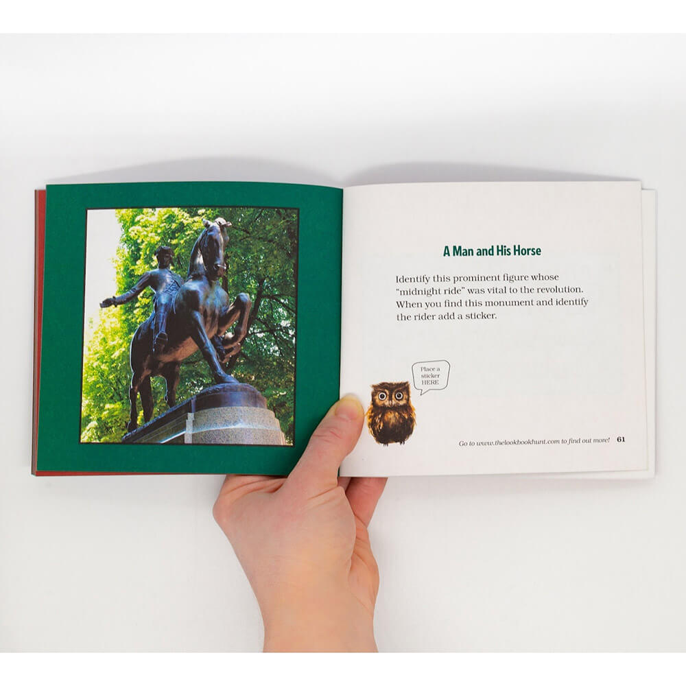 Look Book: A Scavenger Hunt - The Feedom Trail, Boston