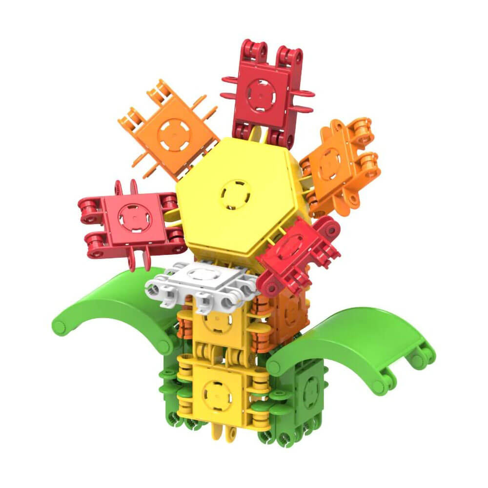 Front view of the flower configuration.