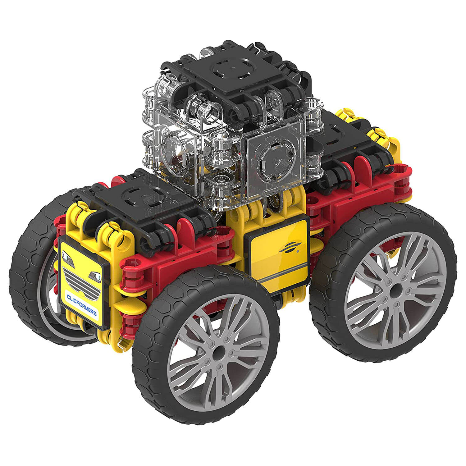 Front view of the completed model.