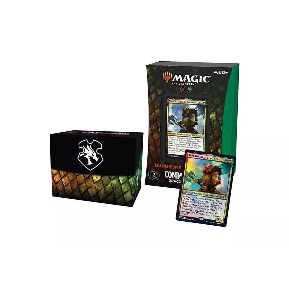 MTG Adventures Forgotten Realms Commander Deck Draconic Rage Maziply Toys MTG Adventures Forgotten Realms Commander Deck Draconic Rage Maziply Toys