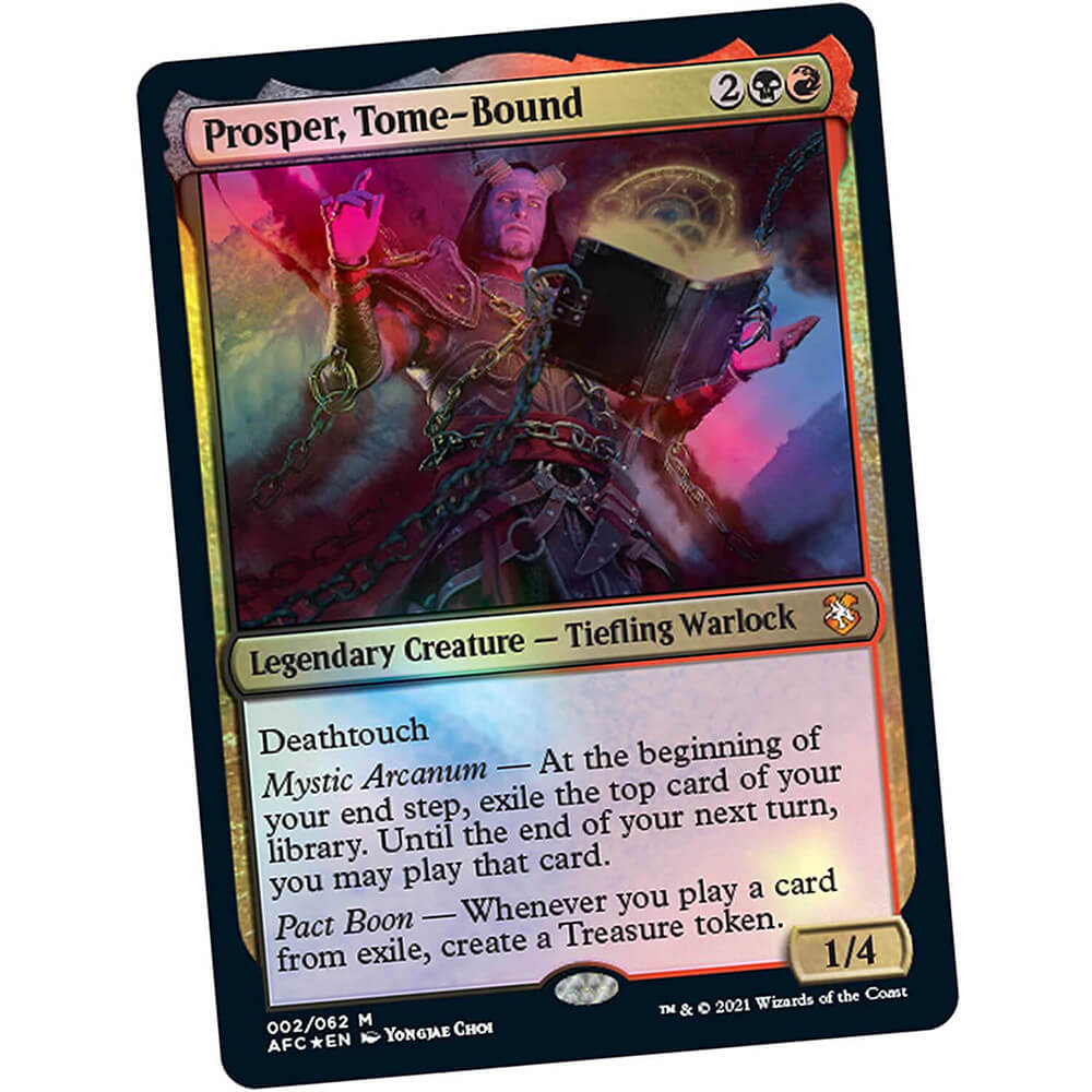 Magic: The Gathering Adventures in The Forgotten Realms Commander Deck – Planar Portal (Red-Black)
