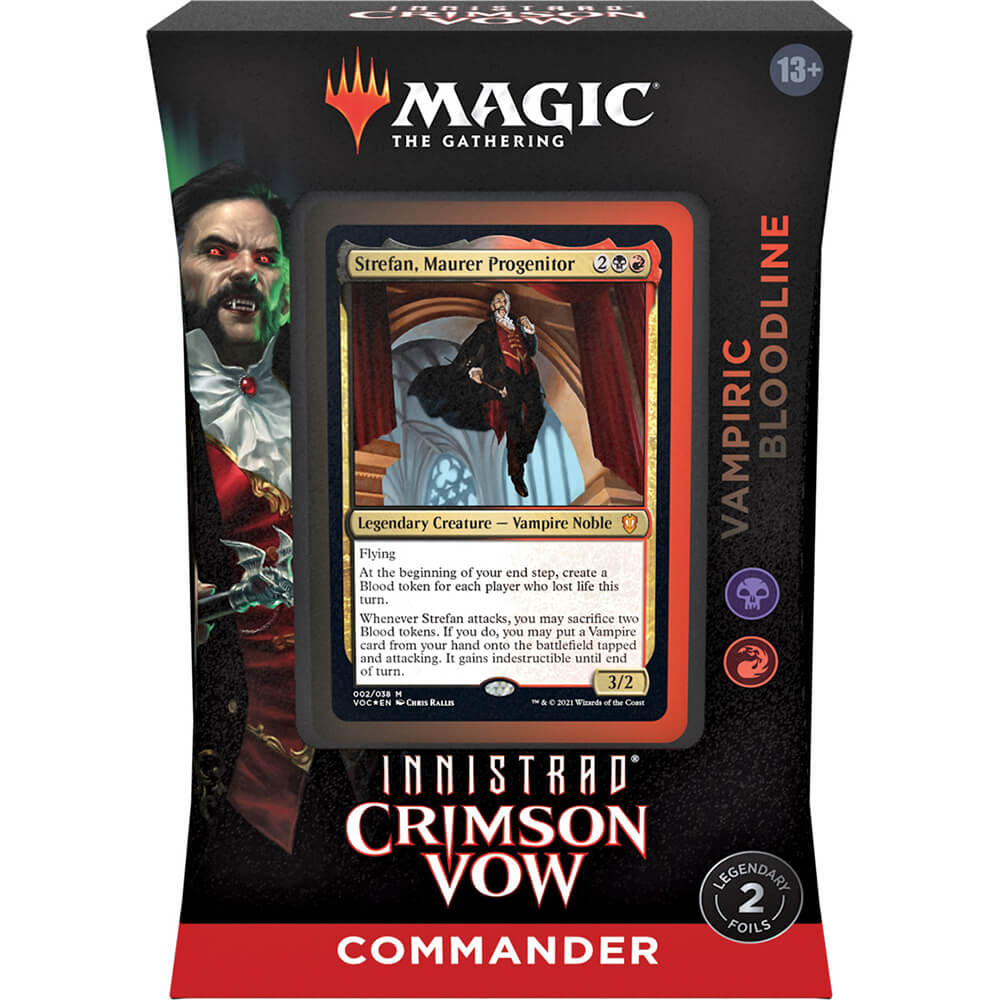 Magic the Gathering Innistrad: Crimson Vow Commander Deck - Vampiric Bloodline