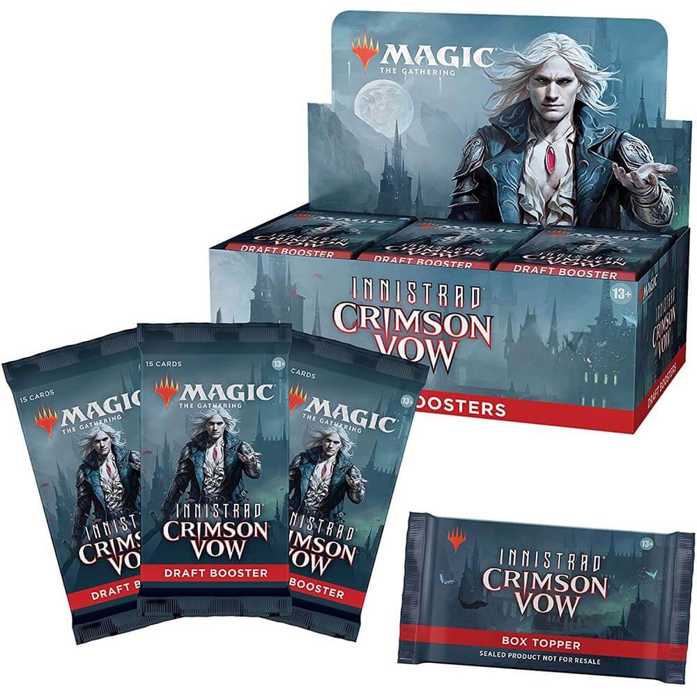Magic: The Gathering Innistrad: Crimson Vow Draft Boosters Box