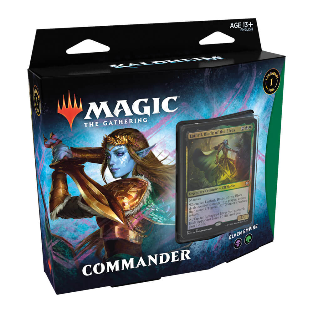 Magic the Gathering TCG Kaldheim Elven Empire Commander Deck