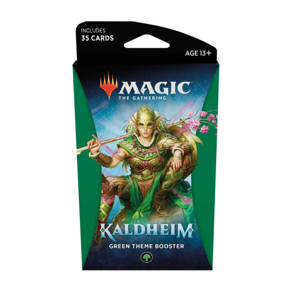 Magic the Gathering TCG Kaldheim Theme Booster Green