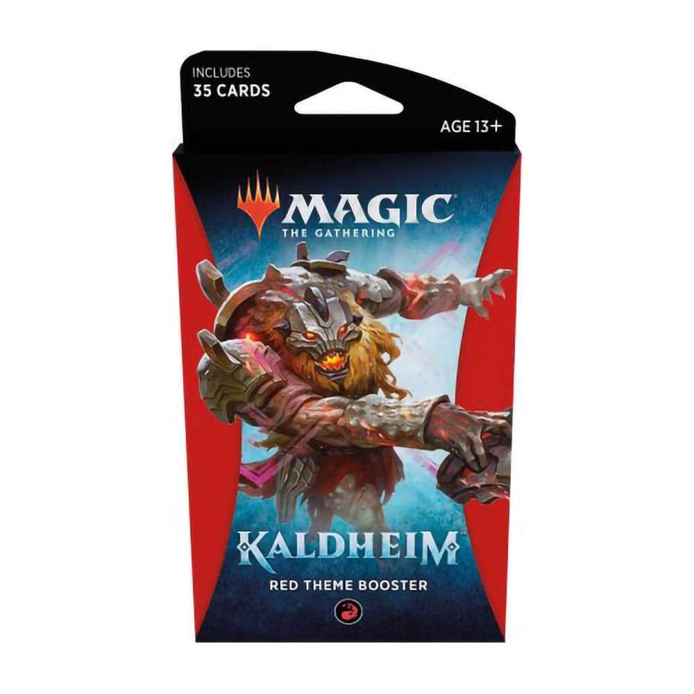 Magic the Gathering TCG Kaldheim Theme Booster Red