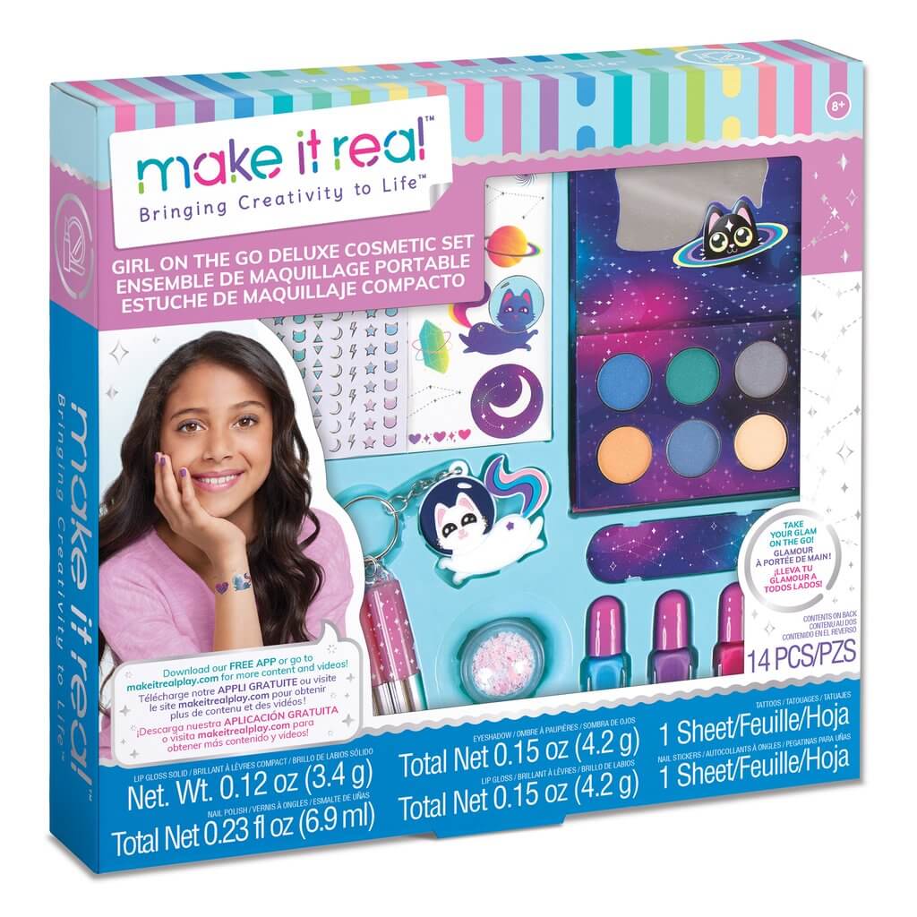 Make It Real Girl-On-The-Go Deluxe Cosmetic Set