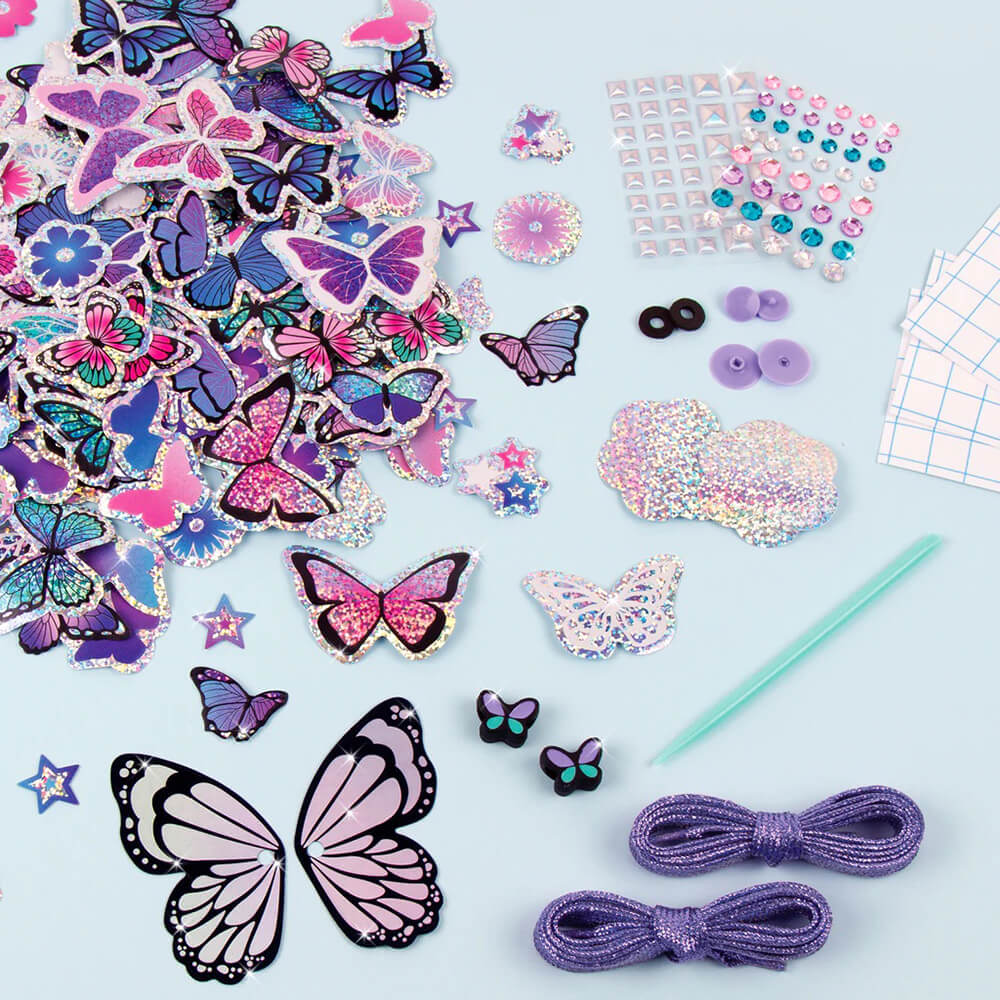 Make It Real Sticker Chic Butteryfly Bling Set
