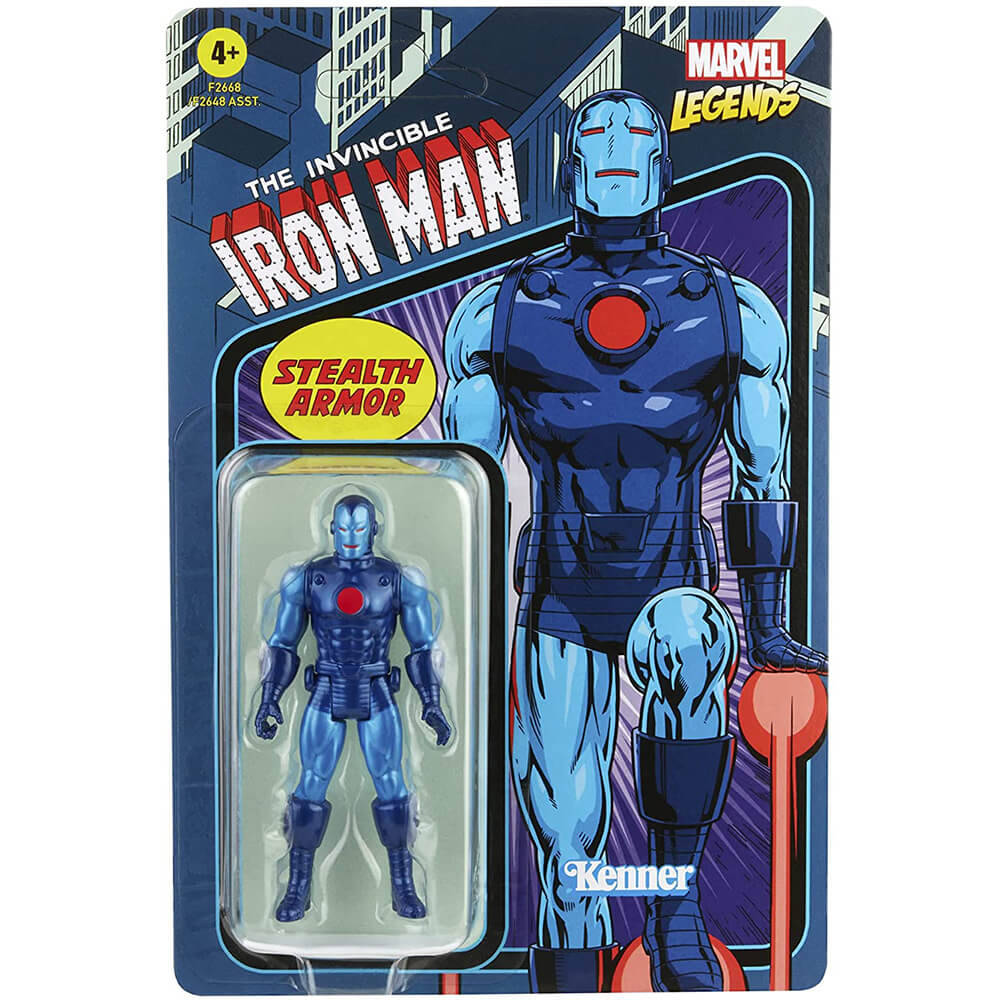 Marvel Legends 3.75-inch Retro  Stealth Suit Iron Man Figure