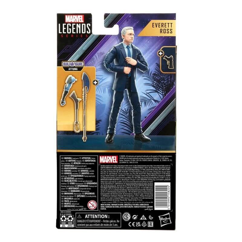 Marvel Legends Series Black Panther Legacy Collection Everett Ross 6" Action Figure