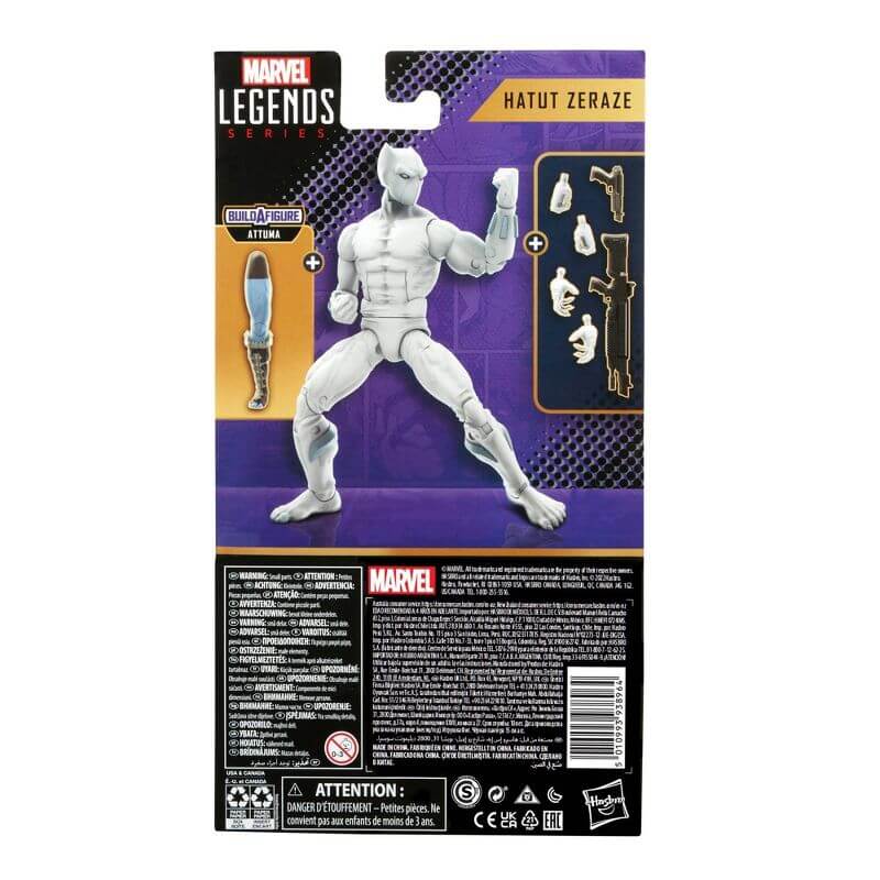 Marvel Legends Series Black Panther Legacy Collection Hatut Zeraze 6" Action Figure