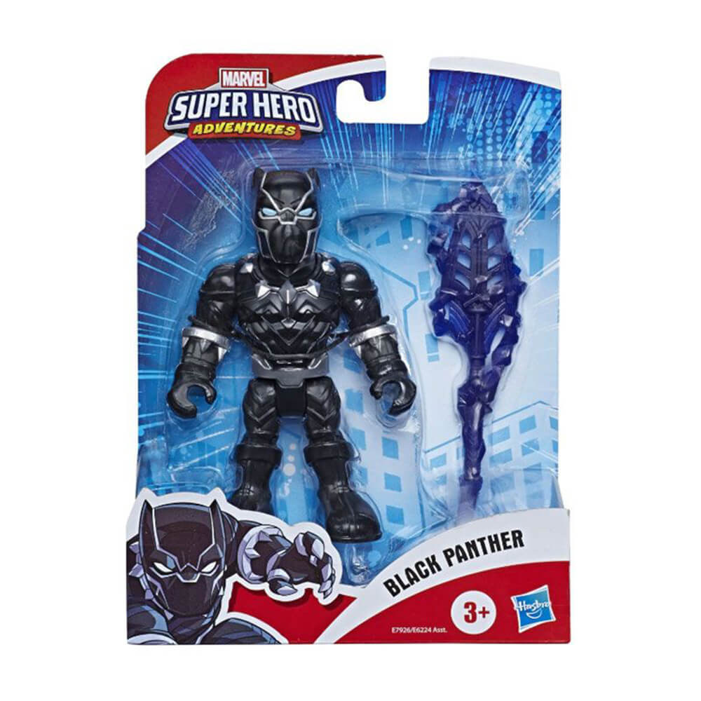 Marvel Playskool Heroes Super Hero Adventures Black Panther Action Figure
