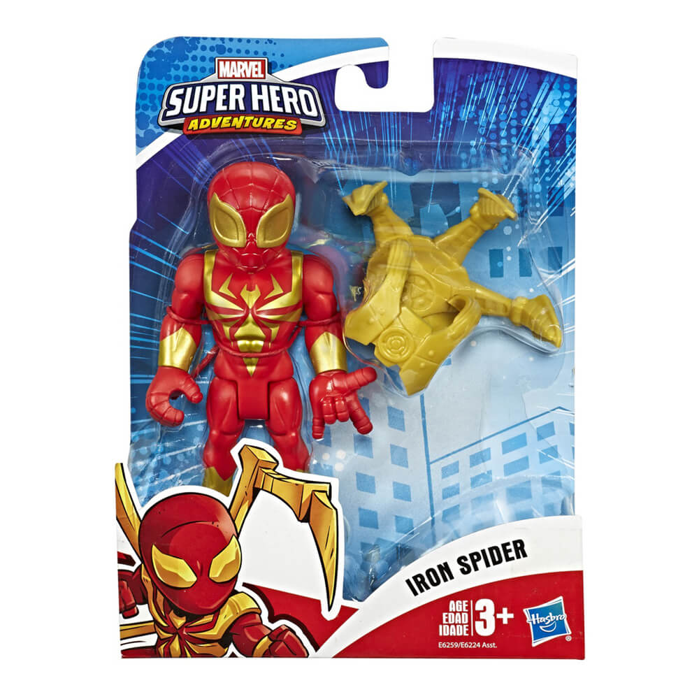 Marvel Playskool Heroes Super Hero Adventures Iron Spider Action Figure