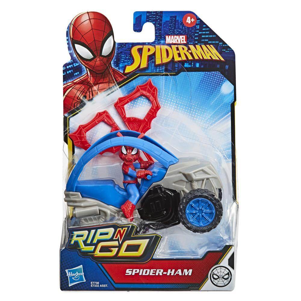Marvel Spider-Ham Rip n Go Stunt Vehicle