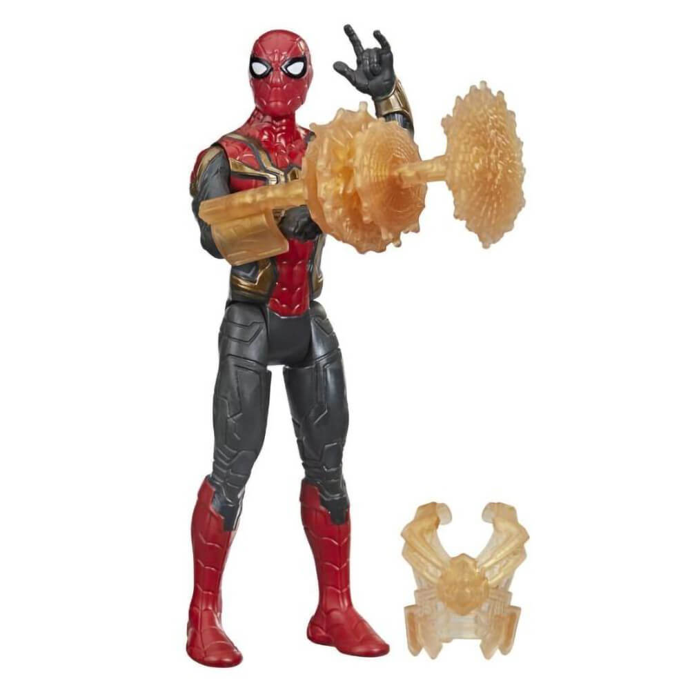 Marvel Spider-Man Mystery Web Gear Iron Spider Integrated Suit 6 Inch Figure