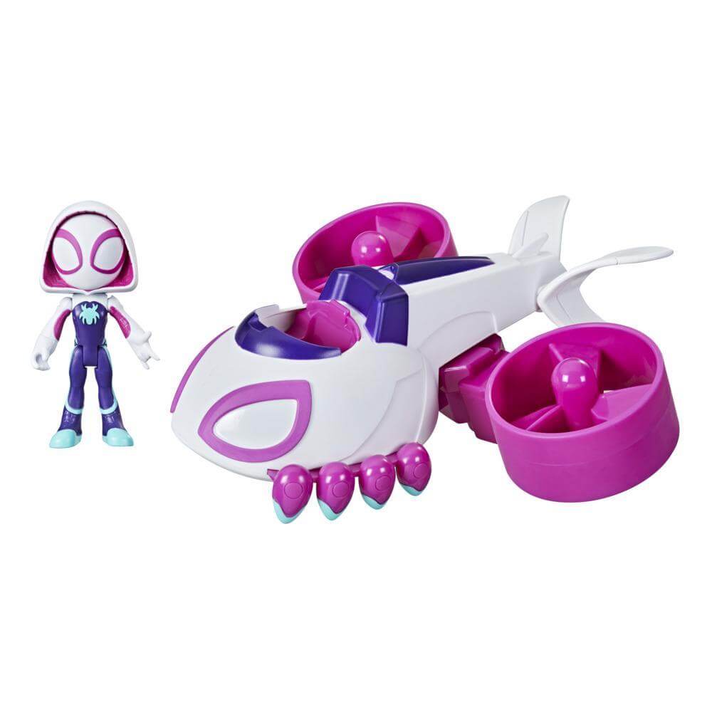 Marvel Spidey & His Amazing Friends Change 'N Go Ghost-Copter Set