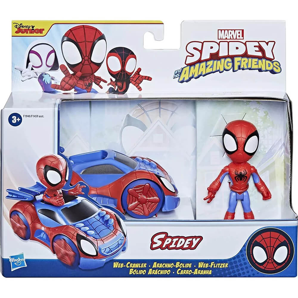 Marvel Spidey & His Amazing Friends Spidey Web-Crawler Set