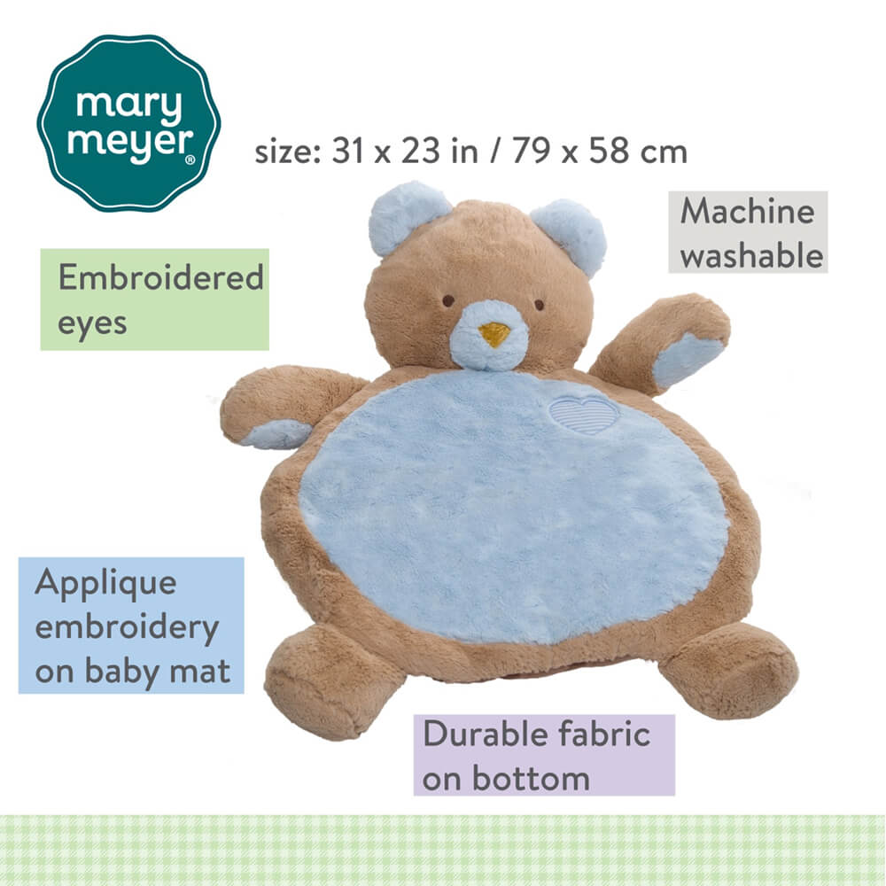 Mary Meyer Blue Bear Baby Mat