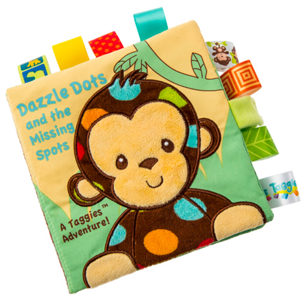 Mary Meyer Taggies Dazzle Dots Monkey 6x6