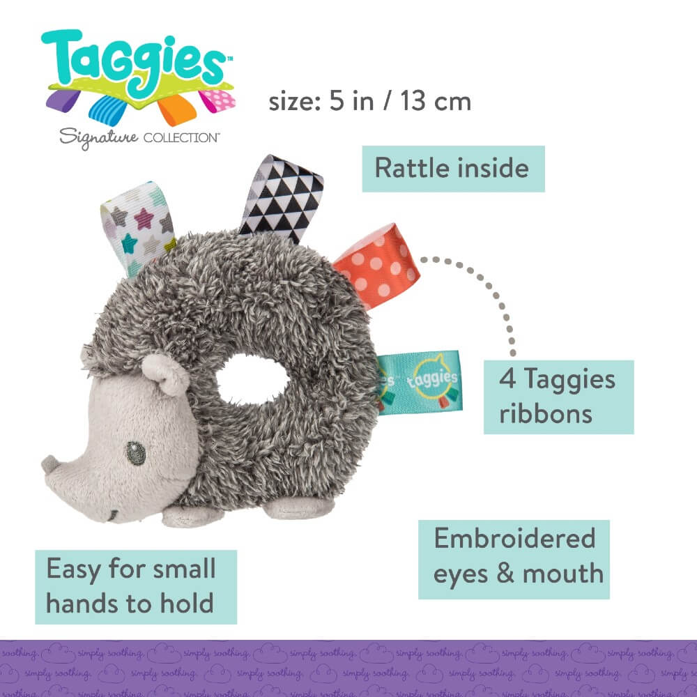 Taggies top guarantee heather hedgehog