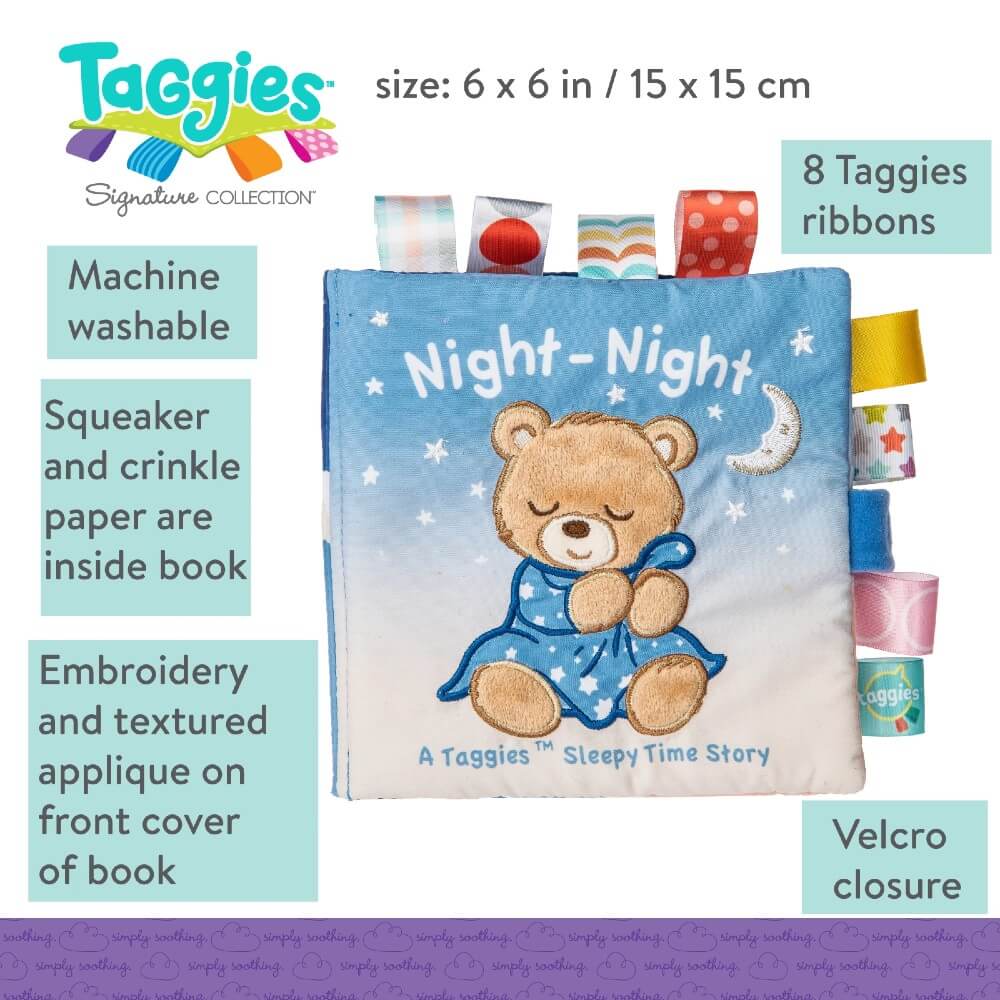Mary Meyer Taggies Starry Night Teddy Soft Book