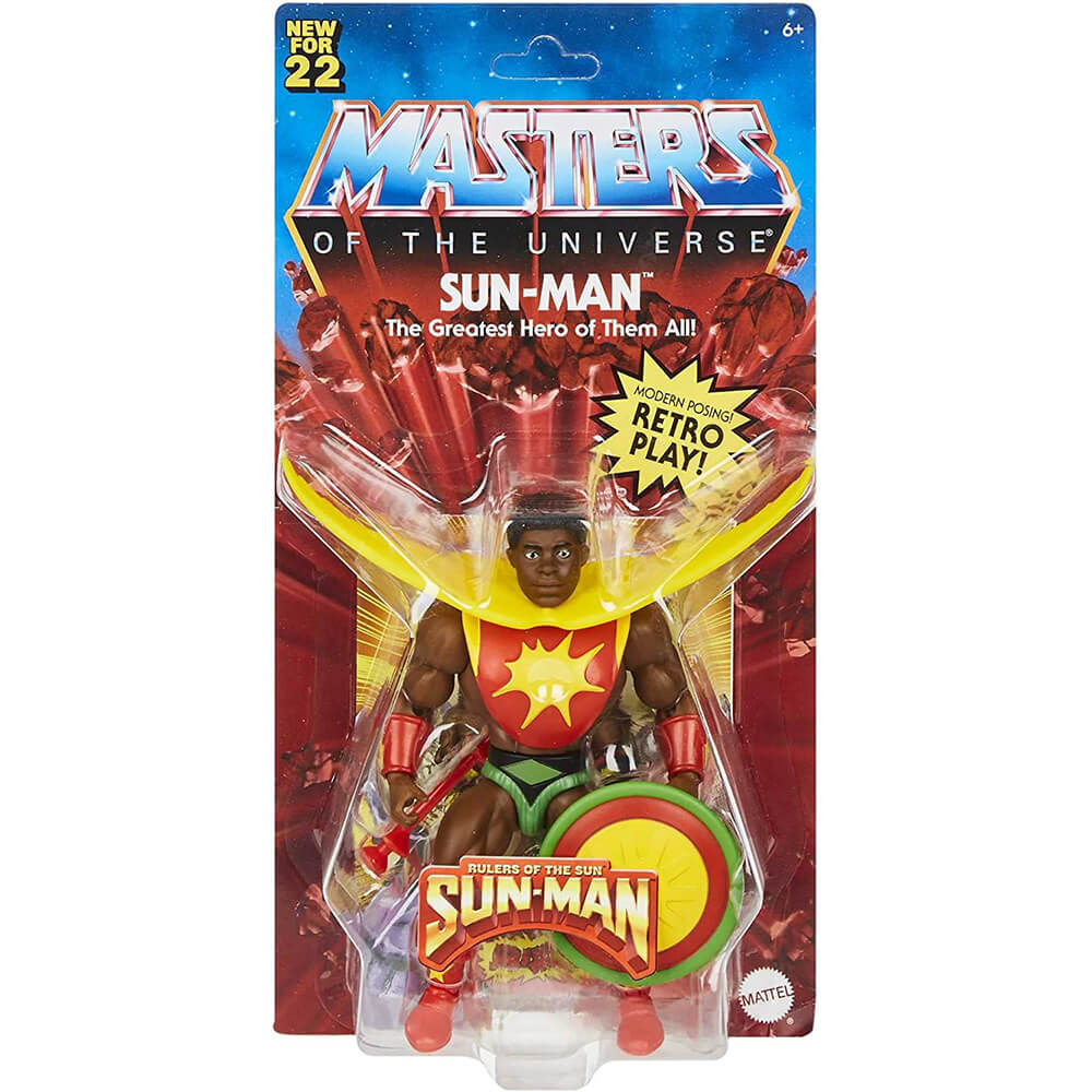Masters of the Universe Origins 5.5-in Sun Man Figure