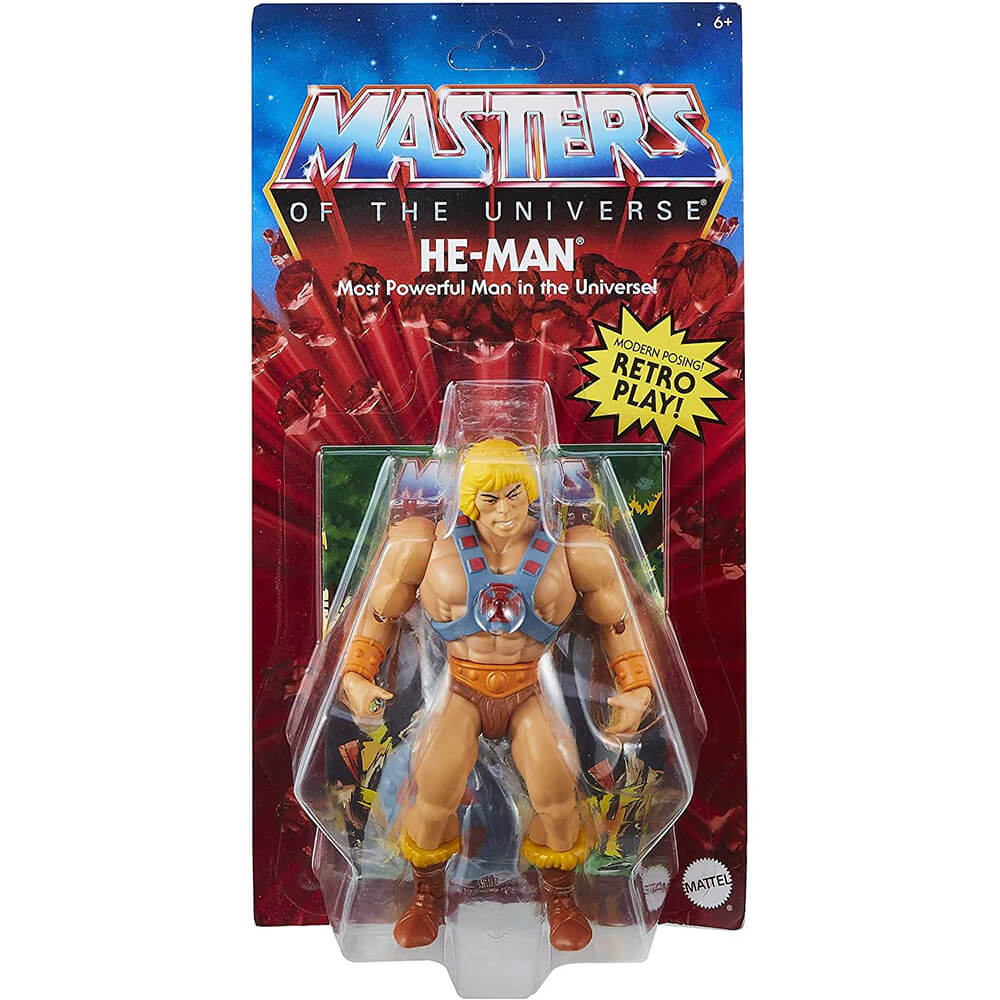 Masters of the Universe Origins Vintage Head He-Man Figure