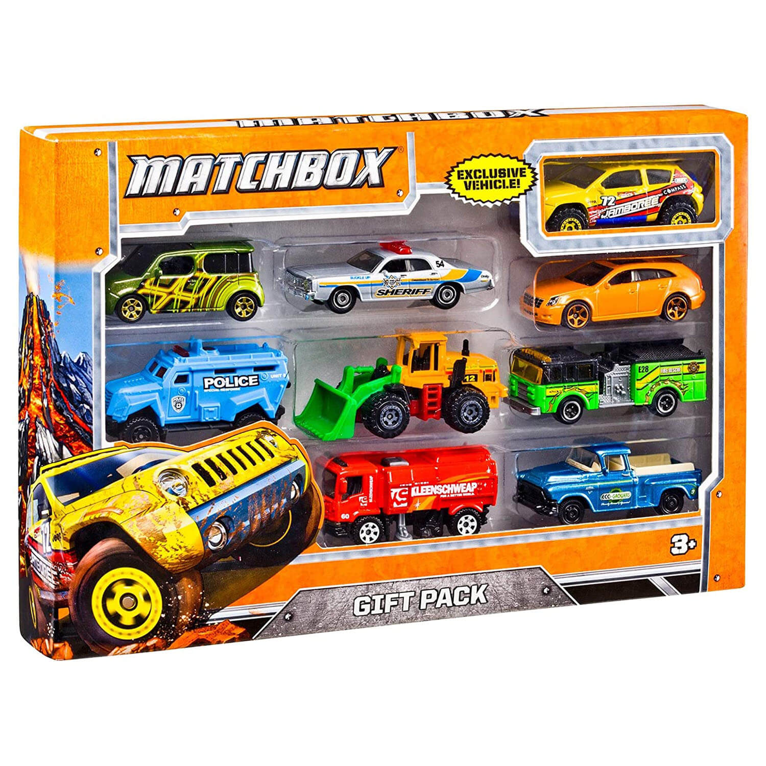 Matchbox Basic Car 9 Pack (Assorted, Styles Vary)