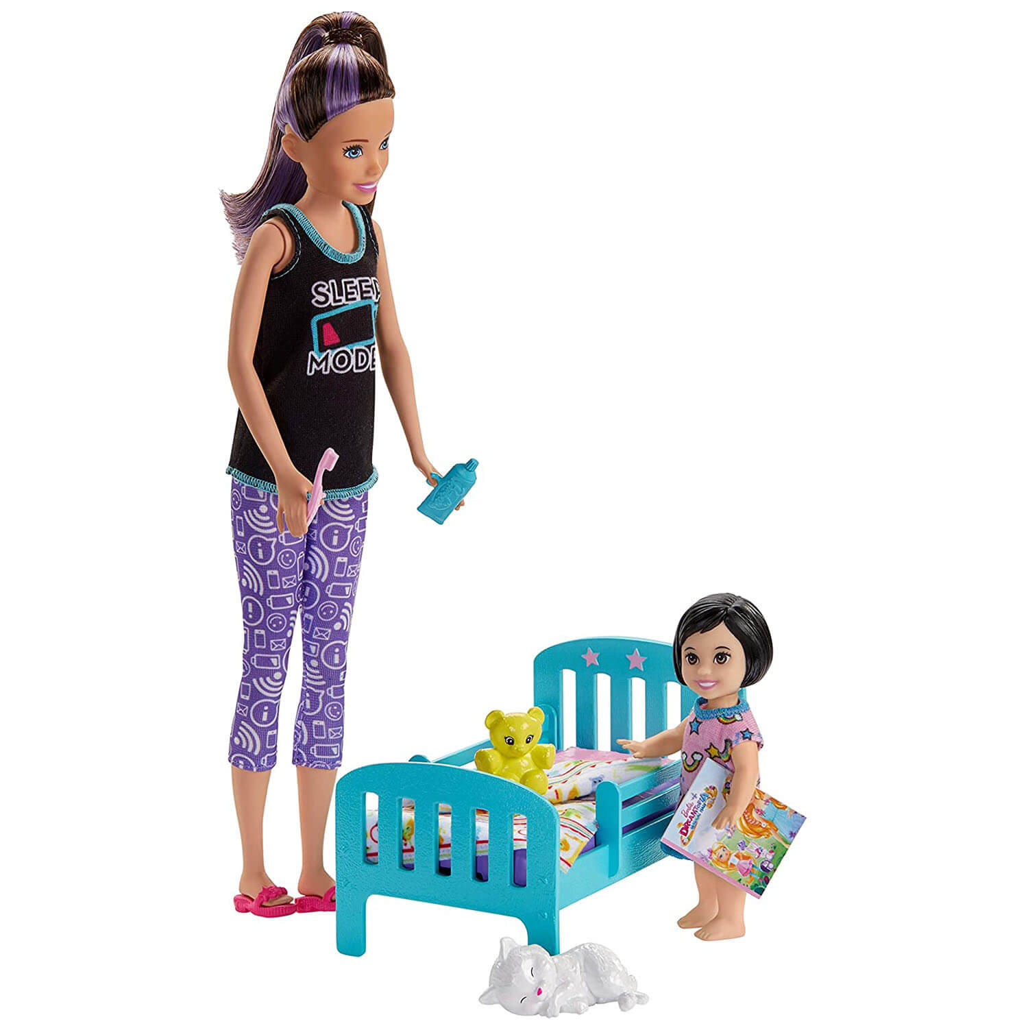 Barbie Skipper Babaysitter INC Doll Bedtime Playset