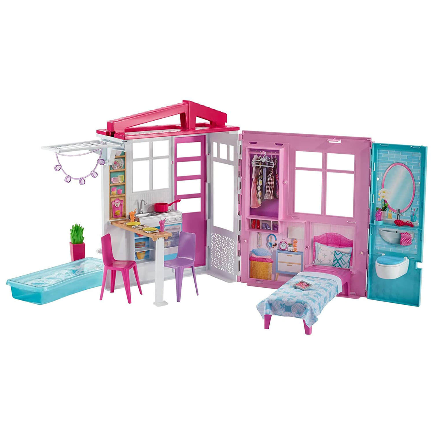 Barbie Close & Go Dollhouse