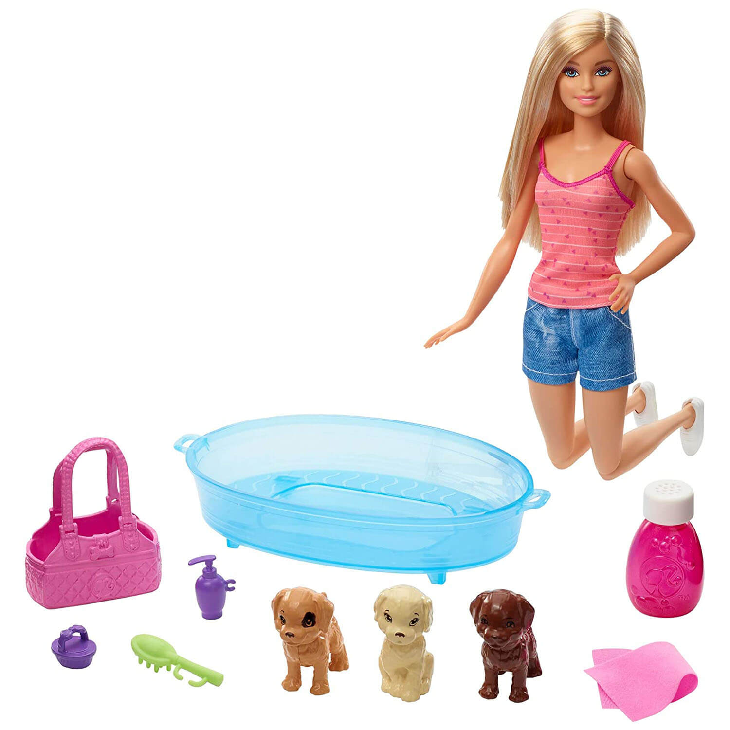 Barbie Doll With Pets and Accessories