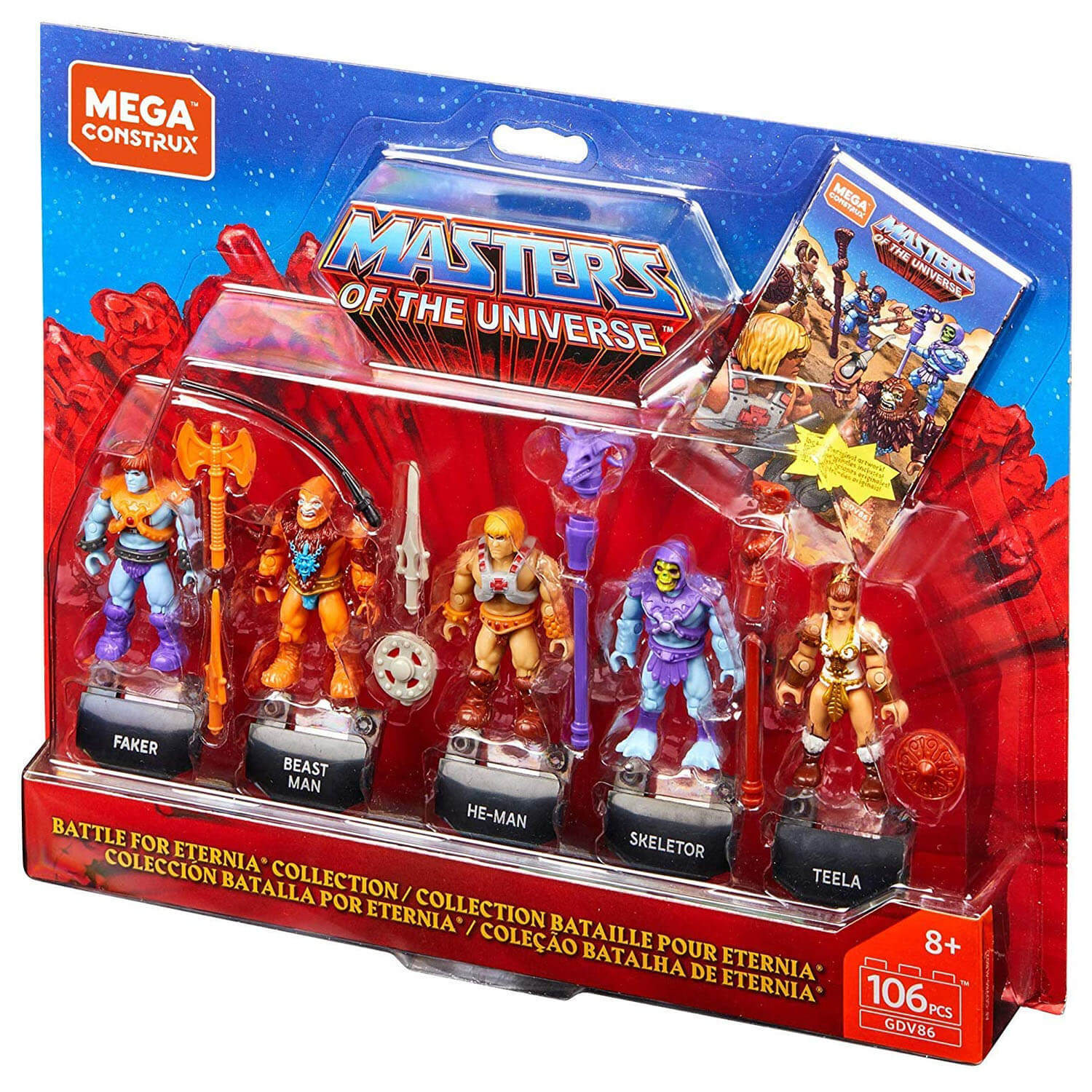 Mega Probuilder Masters Of The Universe Battle For Eternia Figure Pack