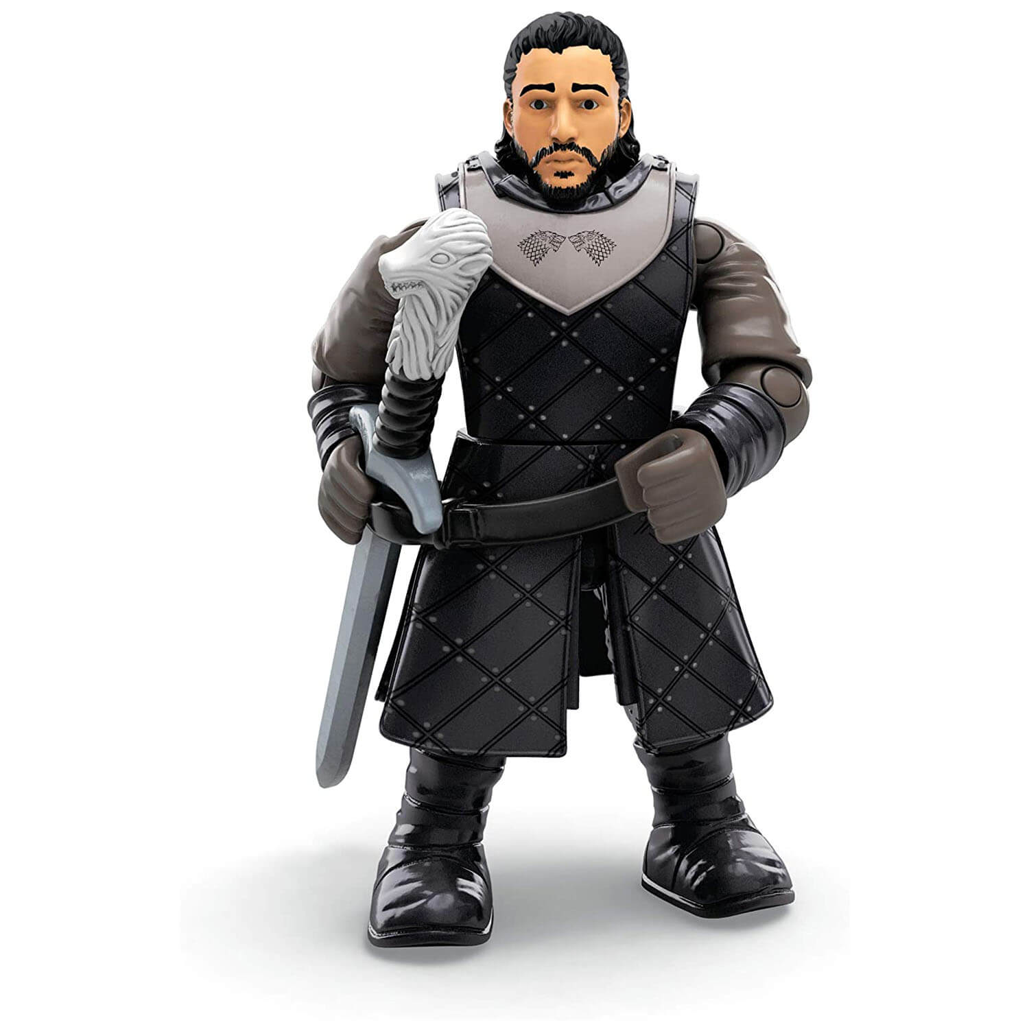 Front view of the figure.
