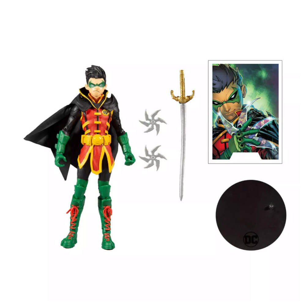 McFarlane DC Rebirth Damien Wayne Robin Collectible Action Figure