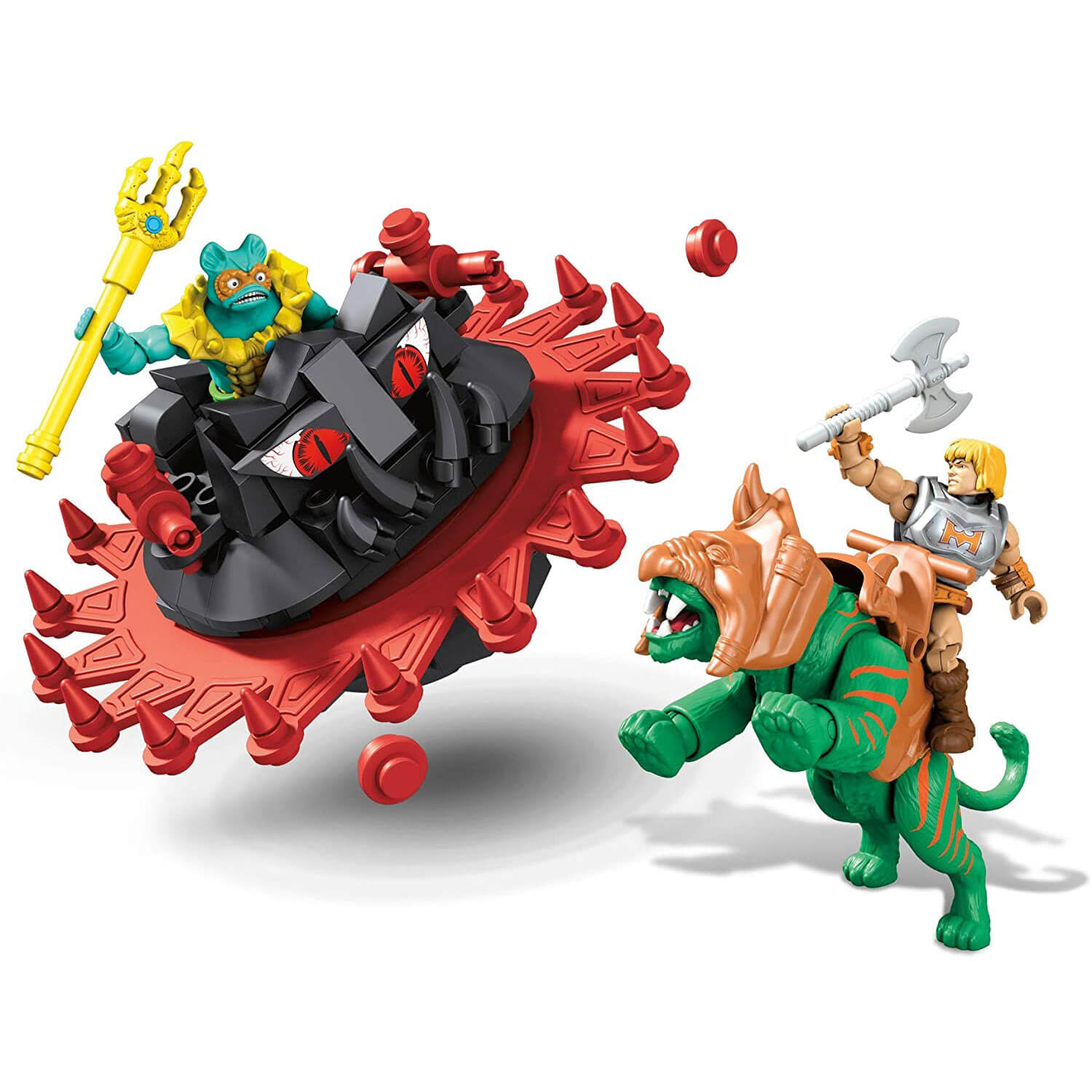 Mega Construx Masters of the Universe Battle Cat vs Roton