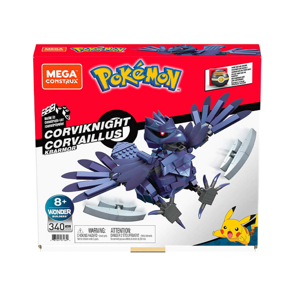 MEGA Construx Pokemon Corviknight 340 Piece Building Set